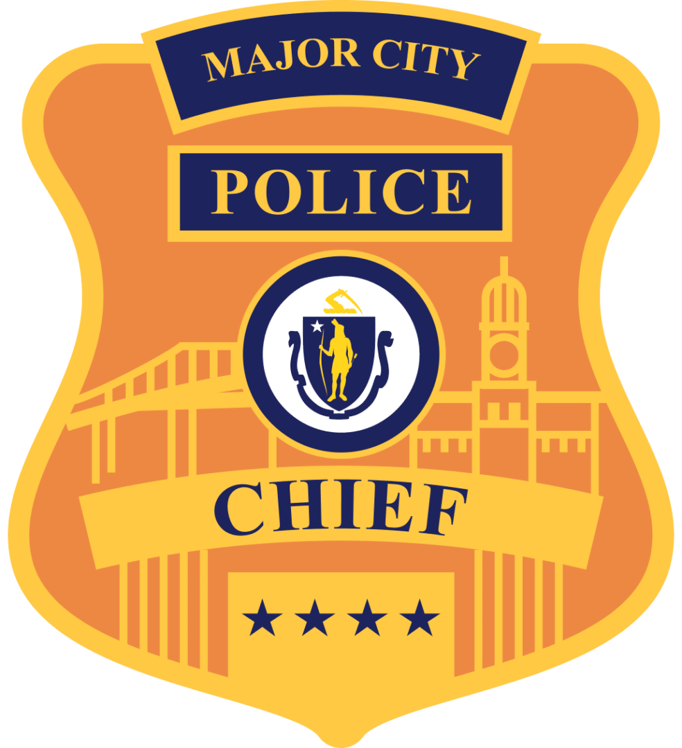 Massachusetts Major City Chiefs of Police Association Badge